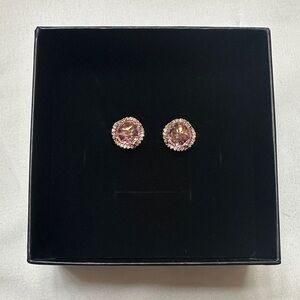 Kate Spade Pink Crystal Stud Earrings